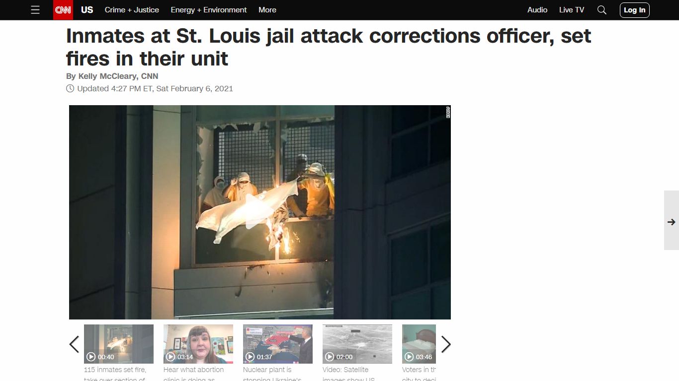 St. Louis jail inmates escaped their cells and attacked a ... - CNN